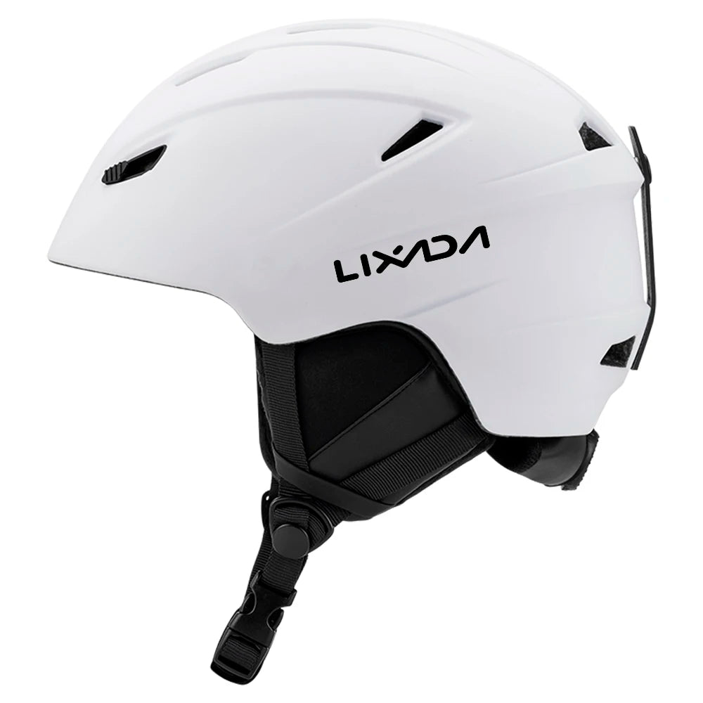 Ski Helmet Integrated Warm Snow Sports Helmet Adjustable Lightweight Comfortable Winter Snowboard Helmet with 14 Air Vent Holes