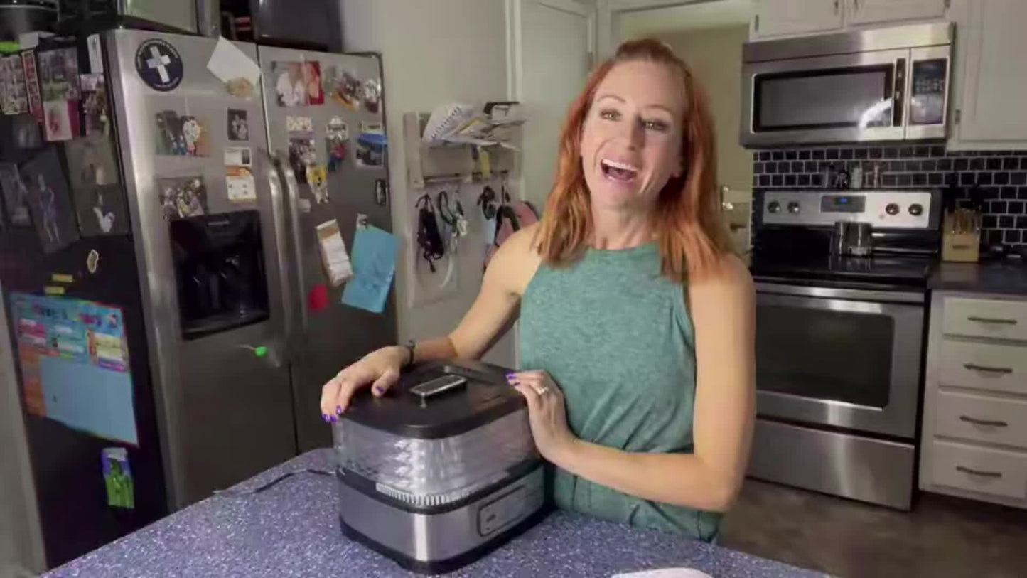 240W Stainless Steel Food Dehydrator with Temperature Control, 5 BPA-Free Trays, Dishwasher Safe Electric Dryer for Jerky, Fruits, Veggies & Herbs, Includes Recipe Book, US Plug, 120V, Dehydrators for Food