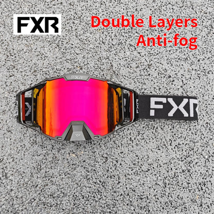 FXR Combat MX Goggle Motocross Racing Helmet Goggles MTB ATV MX Mask Windproof Protection Cycling Racing Goggles Skiing Glasses