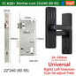 RAYKUBE K20 9-language Biometric Fingerprint Door Lock Electronic Door Lock with  Tuya APP/IC Card/Password/ Key Unlock