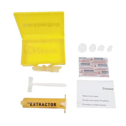 Venom Extractor Snake Insect Bite First Aid Kit Outdoor Emergency Survival Rescue Wild Venomous Bee Bite Vacuum Detox Pump