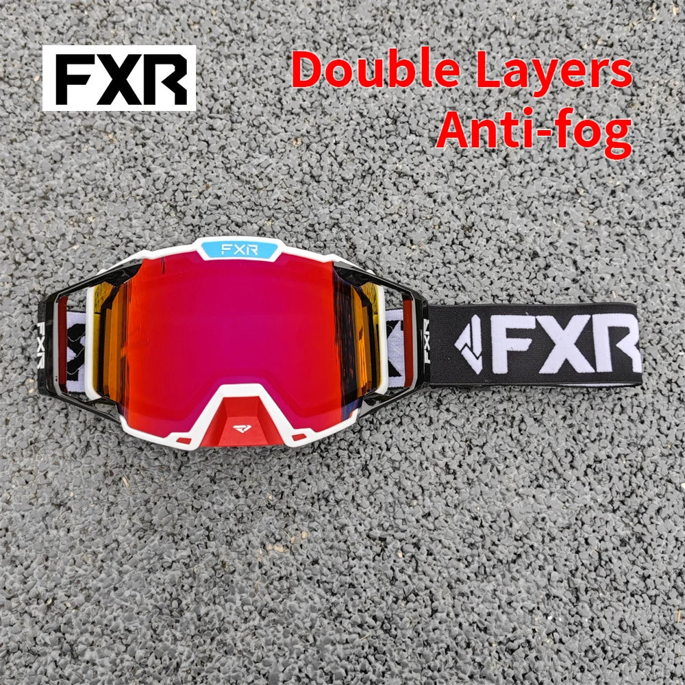 FXR Combat MX Goggle Motocross Racing Helmet Goggles MTB ATV MX Mask Windproof Protection Cycling Racing Goggles Skiing Glasses