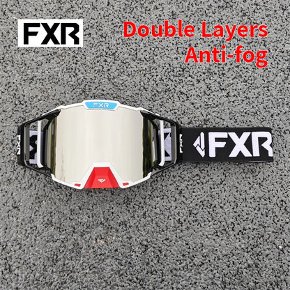 FXR Combat MX Goggle Motocross Racing Helmet Goggles MTB ATV MX Mask Windproof Protection Cycling Racing Goggles Skiing Glasses