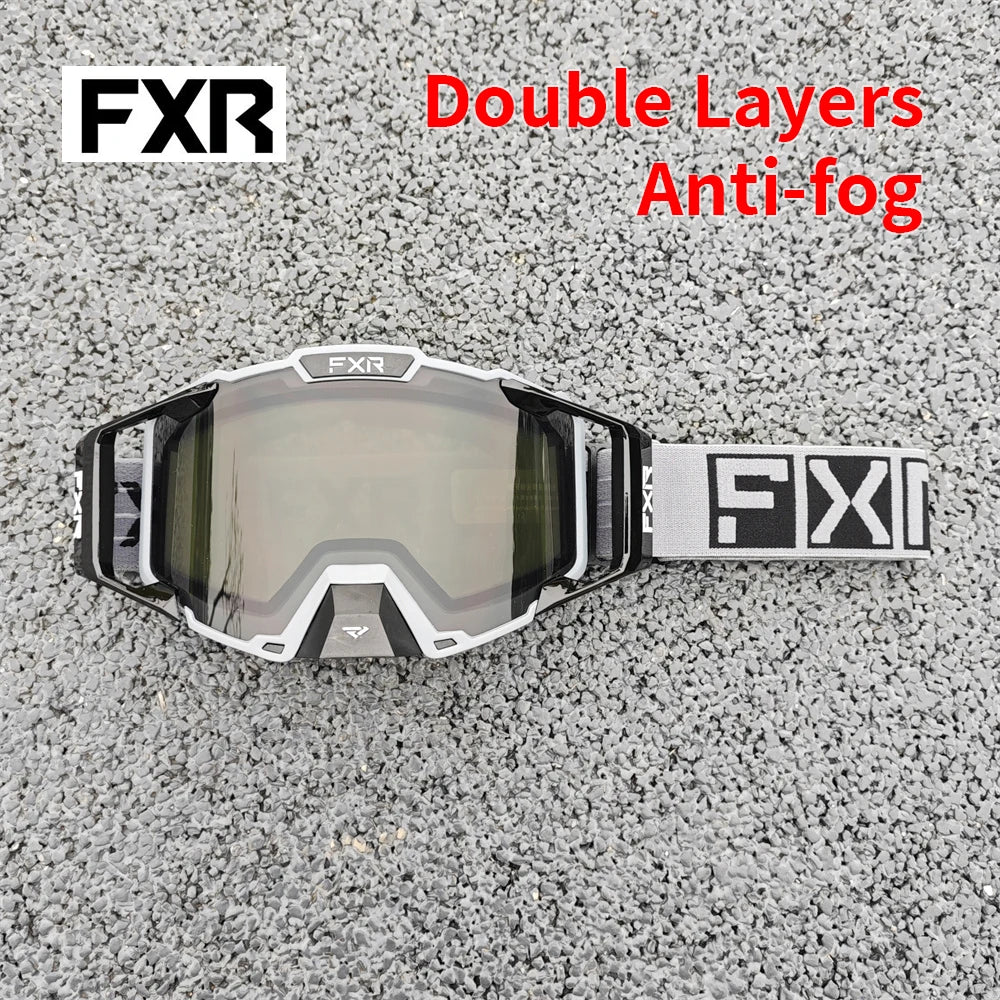 FXR Combat MX Goggle Motocross Racing Helmet Goggles MTB ATV MX Mask Windproof Protection Cycling Racing Goggles Skiing Glasses