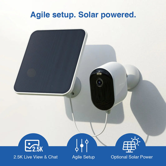 IMILAB WiFi Camera Solar Outdoor Surveillance 2.5K 5200mAh Batteryt Camera Wireless Smart Home Security Protection CCTV Monittor
