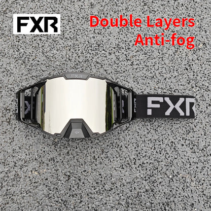 FXR Combat MX Goggle Motocross Racing Helmet Goggles MTB ATV MX Mask Windproof Protection Cycling Racing Goggles Skiing Glasses