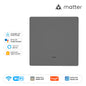 MOES WiFi Matter Smart Switch Light Button Tuya Remote Control EU Verison Work With Alexa Google Home Apple Homekit Smartthings