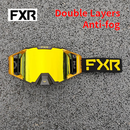 FXR Combat MX Goggle Motocross Racing Helmet Goggles MTB ATV MX Mask Windproof Protection Cycling Racing Goggles Skiing Glasses