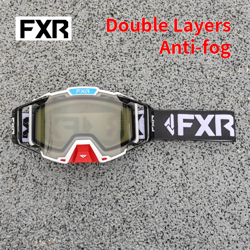 FXR Combat MX Goggle Motocross Racing Helmet Goggles MTB ATV MX Mask Windproof Protection Cycling Racing Goggles Skiing Glasses