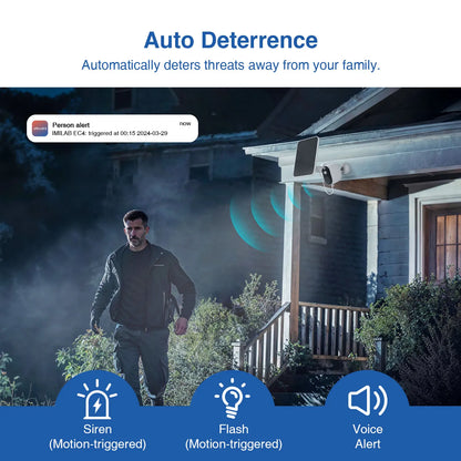 IMILAB EC4 Camera Outdoor Video Surveillance 2.5K HD IP WiFi Web Cam Wireless Smart Home Yard Security Protection CCTV Monittor