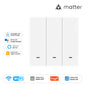 MOES WiFi Matter Smart Switch Light Button Tuya Remote Control EU Verison Work With Alexa Google Home Apple Homekit Smartthings