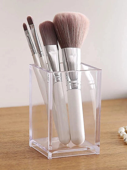 Makeup Organizer Desktop Multi-cell Display Box Makeup Blush Cosmetics Shelf 7-compartment Plastic Eye Shadow Tray Storage Box