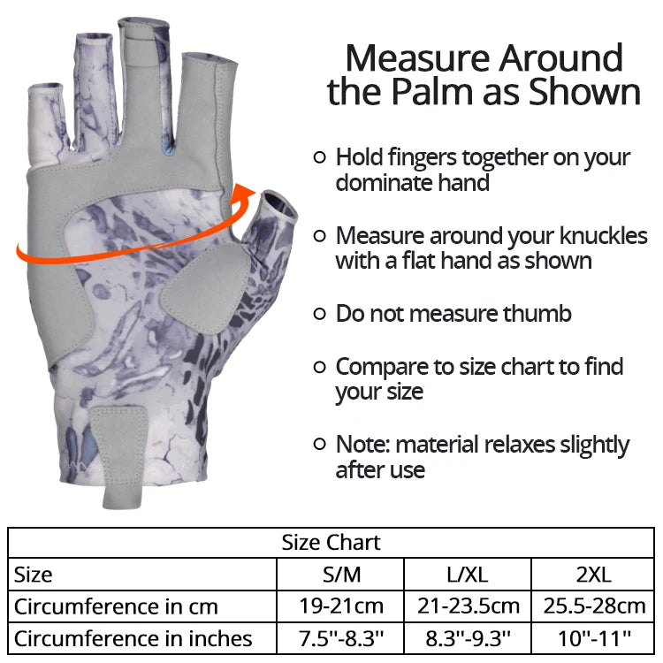 KastKing Fishing Gloves SPF 50 Sun Men Hands Protection Gloves Breathable Outdoor Sportswear Gloves Carp Fishing Apparel Pesca