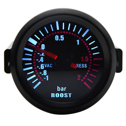 2" 52mm Smoke lens with sensor Boost gauge bar psi/Vacuum/Water temp/Oil temp/Oil pressure/Voltmeter/Tachometer RPM