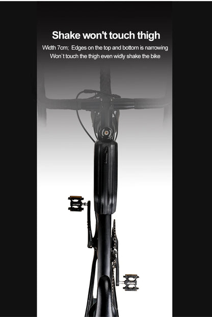 Rhinowalk 1.5L Waterproof Top Tube Bicycle Bag Hard Shell Bike Bag Stable Cycling Frame Bag Bike Accessories for  Road bike