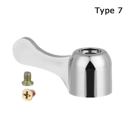 1Pcs Faucet Handle Triangle Valve Small Spout Dish Basin Handle Quick Open Valve Core Handwheel Faucet Switch Handle Bathroom