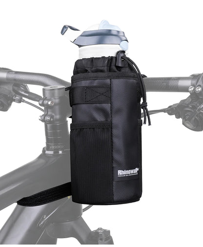 Rhinowalk Handlebar Bag Cycling Water Bottle Carrier Pouch MTB Bike Kettle Bag Riding Handlebar Bag Bicycle Accessories