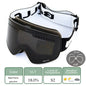 Ski Goggles Snowboard Mask For Men Women Skiing Eyewear UV400 Snow Protection Over Glasses Magnetic Mountaineering Glasses