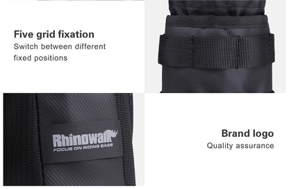 Rhinowalk Handlebar Bag Cycling Water Bottle Carrier Pouch MTB Bike Kettle Bag Riding Handlebar Bag Bicycle Accessories
