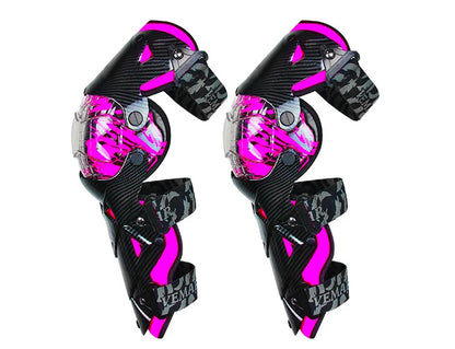 Red Motocross Knee Pads Motorcycle Knee Guard Moto Protection Motocross Equipment Motorcycle Knee Protector Safety Guards
