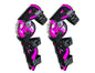 Red Motocross Knee Pads Motorcycle Knee Guard Moto Protection Motocross Equipment Motorcycle Knee Protector Safety Guards