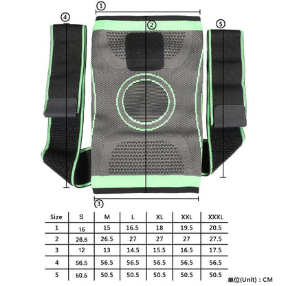 Sports Fitness  Knee Pads Support Bandage Braces Elastic Nylon Sport Compression  Sleeve for Basketball