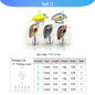 VTAVTA 5pcs Fishing Lures Set Wobblers Crankbaits Fishing Box For Wobblers Swimbait Artificial Bait Kit Hard Lure Fishing Tackle
