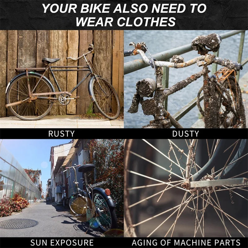 WEST BIKING Bike Protector Cover MTB Road Bicycle Full Protective Gear Anti-dust Wheels Frame Scratch-proof Cycling Accessories