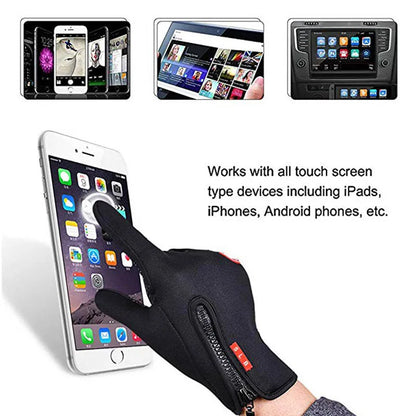 Windproof Winter Warm Gloves Snow Ski Gloves Snowboard Gloves Motorcycle Riding Winter Touch Screen Gloves