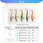 VTAVTA 5pcs Fishing Lures Set Wobblers Crankbaits Fishing Box For Wobblers Swimbait Artificial Bait Kit Hard Lure Fishing Tackle