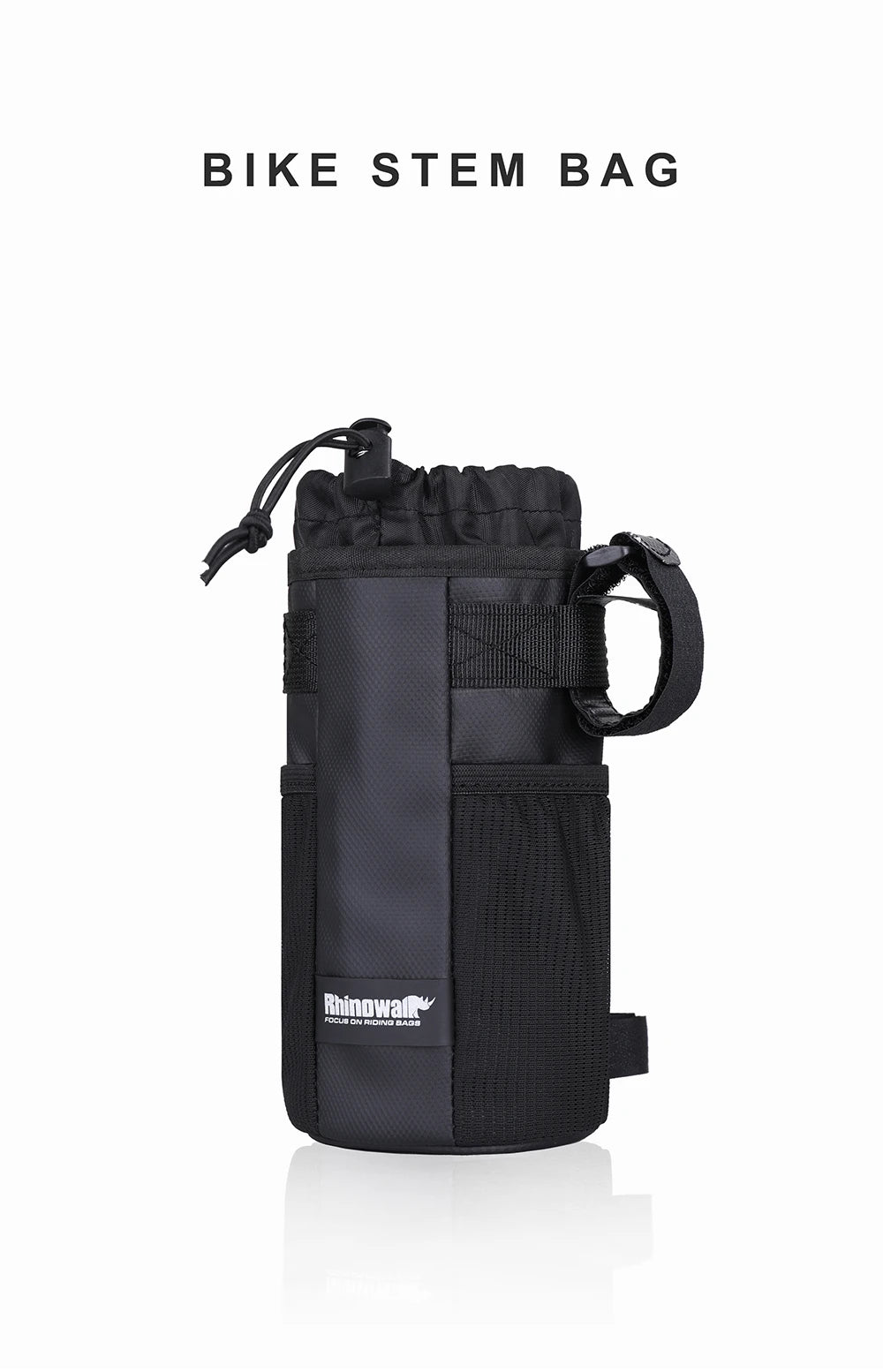 Rhinowalk Handlebar Bag Cycling Water Bottle Carrier Pouch MTB Bike Kettle Bag Riding Handlebar Bag Bicycle Accessories