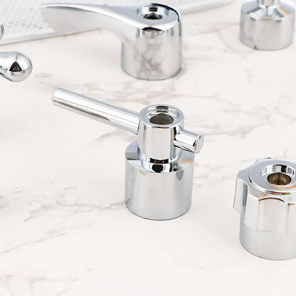 1Pcs Faucet Handle Triangle Valve Small Spout Dish Basin Handle Quick Open Valve Core Handwheel Faucet Switch Handle Bathroom