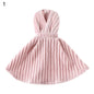 1 Set New Summer DIY Dolls Dress Toys Bikini Cloth Lace Skirt Toys Clothes Skirt Fabric Sewing for 16cm/31cm Doll Accessories