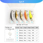VTAVTA 5pcs Fishing Lures Set Wobblers Crankbaits Fishing Box For Wobblers Swimbait Artificial Bait Kit Hard Lure Fishing Tackle