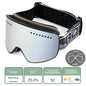 Ski Goggles Snowboard Mask For Men Women Skiing Eyewear UV400 Snow Protection Over Glasses Magnetic Mountaineering Glasses