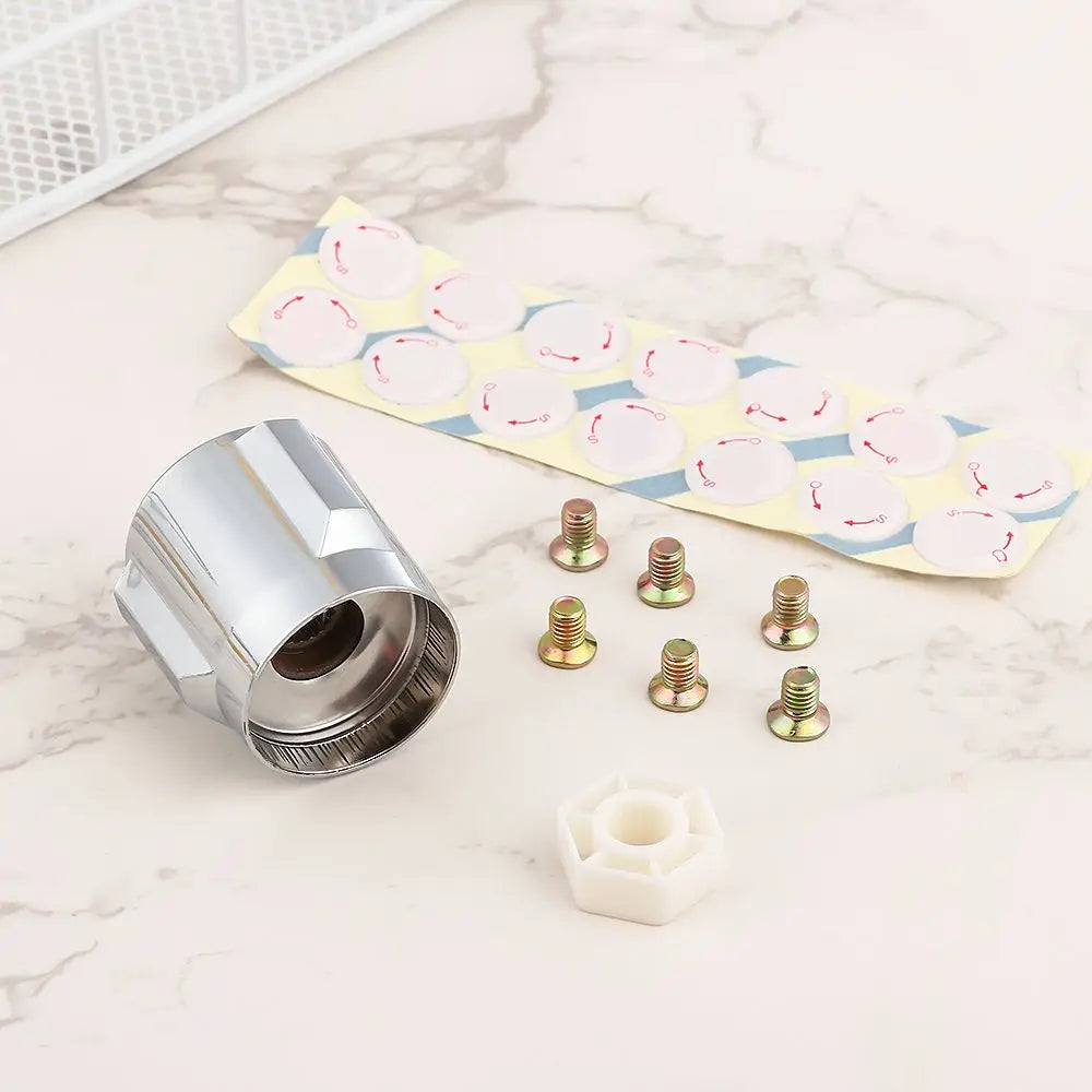 1Pcs Faucet Handle Triangle Valve Small Spout Dish Basin Handle Quick Open Valve Core Handwheel Faucet Switch Handle Bathroom