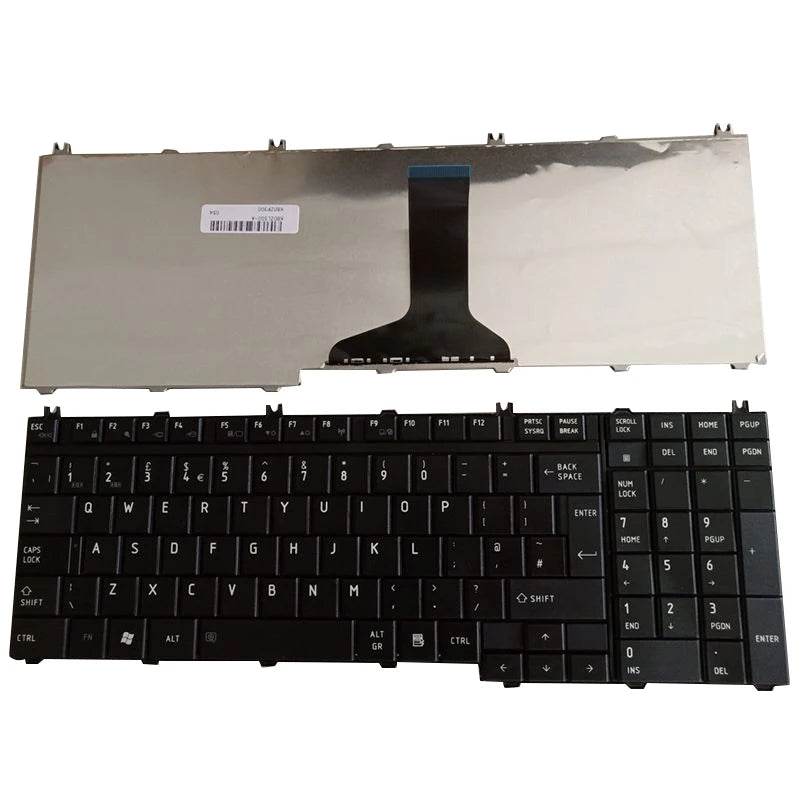 US/UK/UI/RU/SP/FR/AR/GR Laptop Keyboard For Toshiba A500 A505 AX53 AX55 B450 B451 B551 B552 B651 B650 F42 F60 F501 F750 L500