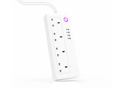 Smart socket WiFi Power Strip Multi Plug With 4 Plug 4USB Port Compatible With alexa google home Smart home Tuya Smart smartlife