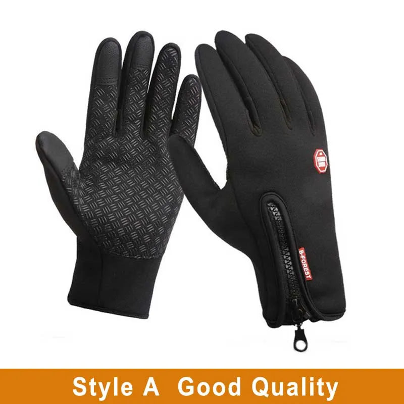 Windproof Winter Warm Gloves Snow Ski Gloves Snowboard Gloves Motorcycle Riding Winter Touch Screen Gloves
