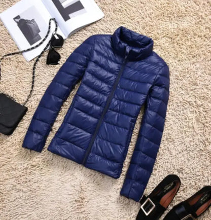2025 New 90% White Duck Down Jacket Women Autumn Winter Warm Coat Lady Ultralight Duck Down Jacket Female Windproof Parka Tops
