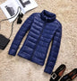 2025 New 90% White Duck Down Jacket Women Autumn Winter Warm Coat Lady Ultralight Duck Down Jacket Female Windproof Parka Tops