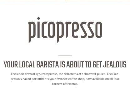 WACACO Picopresso Portable Espresso Maker, Specialty Coffee Machine, 18 Bar Pressure Travel Coffee,  Gift, New Year