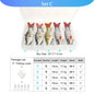 VTAVTA 5pcs Fishing Lures Set Wobblers Crankbaits Fishing Box For Wobblers Swimbait Artificial Bait Kit Hard Lure Fishing Tackle