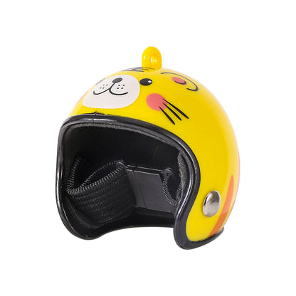 Funny Chicken Helmet Small Bird Duck Quail Hard Hat Headgear Prevent The Chicken From Smash Protect For Hens Head Pet Supplies