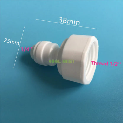 A29 Outdoor Misting Cooling System 12V Water Pump Kit Fog Nozzle For Greenhouse Garden Patio 8M -18M Timer Smart Irrigation Kits