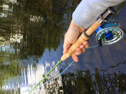 Maximumcatch 3/4/5wt Trout Fly Fishing Rod 7.6/8.6/9ft Moderate Action 40T Carbon Fiber Light Presentation Fly Rod