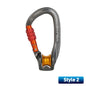 Xinda Outdoor Pulley Carabiner Mountaineering Safety Buckle Lock Cross Strop Equipment Bearing Pulley Hook