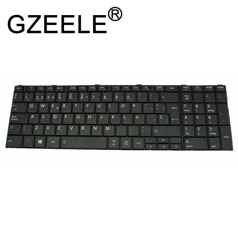 NEW Spanish SP Keyboard For TOSHIBA C850 C855D C850D C855 C870 C870D C875 L850 P850 L855 L875 L875D L950 L950D L955 L955D SP