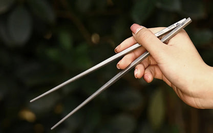 Keith Titanium Tableware Chinese Chopsticks Square Solid Chopsticks Ultralight Outdoor Camping Bacteriostatic Tableware 230mm