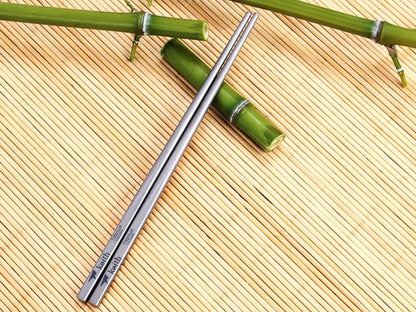Keith Titanium Tableware Chinese Chopsticks Square Solid Chopsticks Ultralight Outdoor Camping Bacteriostatic Tableware 230mm